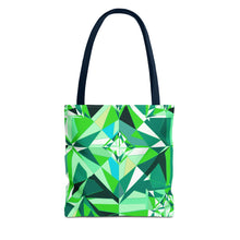 Load image into Gallery viewer, DIAMOND DRIP Tote Bag - Peridot Glow