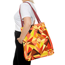 Load image into Gallery viewer, DIAMOND DRIP Tote Bag - Firestone Flare