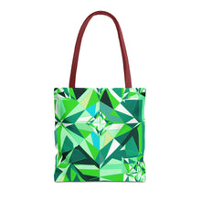 Load image into Gallery viewer, DIAMOND DRIP Tote Bag - Peridot Glow