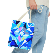 Load image into Gallery viewer, DIAMOND DRIP Tote Bag - Azure Aura