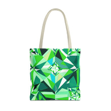 Load image into Gallery viewer, DIAMOND DRIP Tote Bag - Peridot Glow