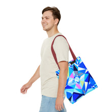 Load image into Gallery viewer, DIAMOND DRIP Tote Bag - Azure Aura