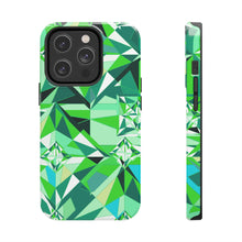 Load image into Gallery viewer, DIAMOND DRIP Phone Case - Peridot Glow