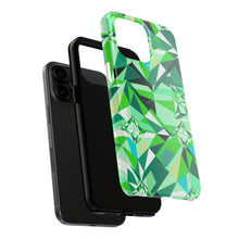 Load image into Gallery viewer, DIAMOND DRIP Phone Case - Peridot Glow