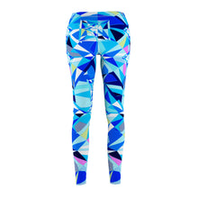Load image into Gallery viewer, DIAMOND DRIP Leggings - Azure Aura