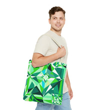 Load image into Gallery viewer, DIAMOND DRIP Tote Bag - Peridot Glow
