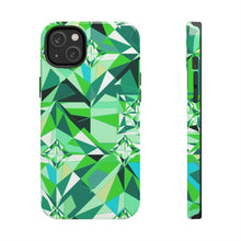 Load image into Gallery viewer, DIAMOND DRIP Phone Case - Peridot Glow