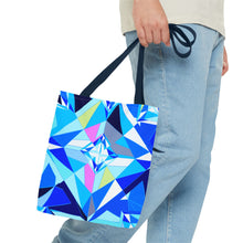 Load image into Gallery viewer, DIAMOND DRIP Tote Bag - Azure Aura