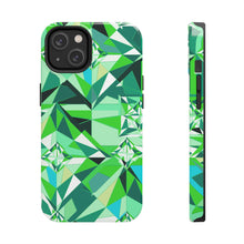 Load image into Gallery viewer, DIAMOND DRIP Phone Case - Peridot Glow