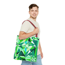 Load image into Gallery viewer, DIAMOND DRIP Tote Bag - Peridot Glow