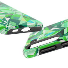 Load image into Gallery viewer, DIAMOND DRIP Phone Case - Peridot Glow