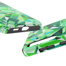 Load image into Gallery viewer, DIAMOND DRIP Phone Case - Peridot Glow