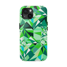 Load image into Gallery viewer, DIAMOND DRIP Phone Case - Peridot Glow