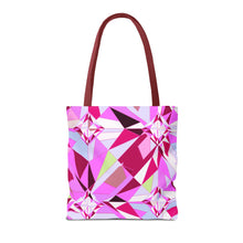 Load image into Gallery viewer, DIAMOND DRIP Tote Bag - Rose Quartz Radiance
