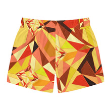 Load image into Gallery viewer, DIAMOND DRIP Swim Trunks - Firestone Flare