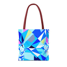 Load image into Gallery viewer, DIAMOND DRIP Tote Bag - Azure Aura