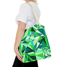 Load image into Gallery viewer, DIAMOND DRIP Tote Bag - Peridot Glow