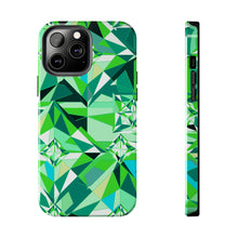 Load image into Gallery viewer, DIAMOND DRIP Phone Case - Peridot Glow