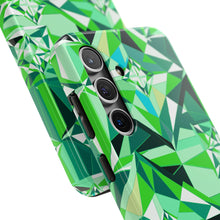 Load image into Gallery viewer, DIAMOND DRIP Phone Case - Peridot Glow