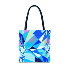 Load image into Gallery viewer, DIAMOND DRIP Tote Bag - Azure Aura