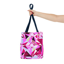 Load image into Gallery viewer, DIAMOND DRIP Tote Bag - Rose Quartz Radiance