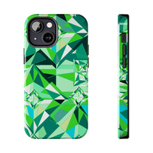 Load image into Gallery viewer, DIAMOND DRIP Phone Case - Peridot Glow