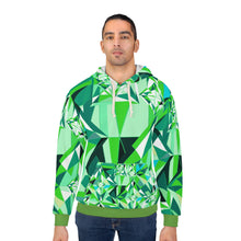 Load image into Gallery viewer, DIAMOND DRIP Unisex Pullover Hoodie - Peridot Glow