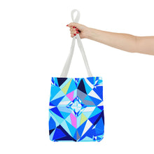 Load image into Gallery viewer, DIAMOND DRIP Tote Bag - Azure Aura