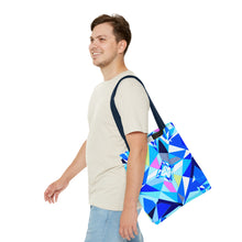 Load image into Gallery viewer, DIAMOND DRIP Tote Bag - Azure Aura