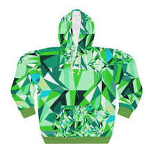 Load image into Gallery viewer, DIAMOND DRIP Unisex Pullover Hoodie - Peridot Glow