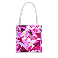 Load image into Gallery viewer, DIAMOND DRIP Tote Bag - Rose Quartz Radiance