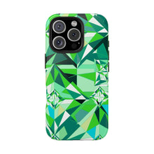 Load image into Gallery viewer, DIAMOND DRIP Phone Case - Peridot Glow