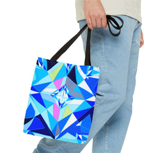 Load image into Gallery viewer, DIAMOND DRIP Tote Bag - Azure Aura
