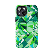 Load image into Gallery viewer, DIAMOND DRIP Phone Case - Peridot Glow