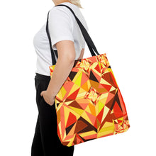 Load image into Gallery viewer, DIAMOND DRIP Tote Bag - Firestone Flare