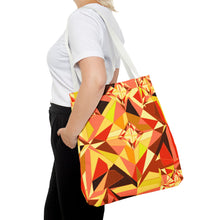 Load image into Gallery viewer, DIAMOND DRIP Tote Bag - Firestone Flare