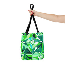 Load image into Gallery viewer, DIAMOND DRIP Tote Bag - Peridot Glow