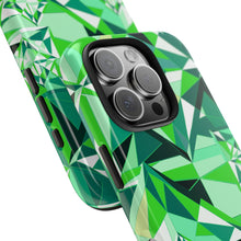 Load image into Gallery viewer, DIAMOND DRIP Phone Case - Peridot Glow