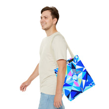 Load image into Gallery viewer, DIAMOND DRIP Tote Bag - Azure Aura