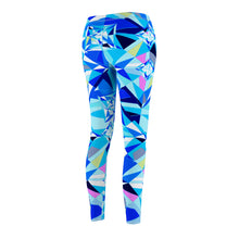 Load image into Gallery viewer, DIAMOND DRIP Leggings - Azure Aura