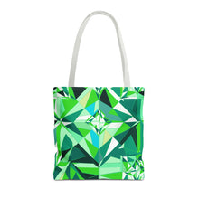 Load image into Gallery viewer, DIAMOND DRIP Tote Bag - Peridot Glow