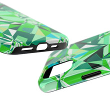 Load image into Gallery viewer, DIAMOND DRIP Phone Case - Peridot Glow