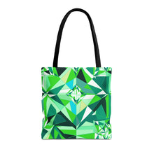 Load image into Gallery viewer, DIAMOND DRIP Tote Bag - Peridot Glow
