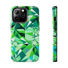 Load image into Gallery viewer, DIAMOND DRIP Phone Case - Peridot Glow