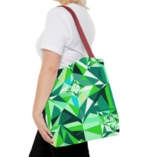 Load image into Gallery viewer, DIAMOND DRIP Tote Bag - Peridot Glow