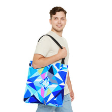 Load image into Gallery viewer, DIAMOND DRIP Tote Bag - Azure Aura