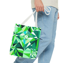 Load image into Gallery viewer, DIAMOND DRIP Tote Bag - Peridot Glow