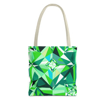 Load image into Gallery viewer, DIAMOND DRIP Tote Bag - Peridot Glow