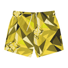 Load image into Gallery viewer, DIAMOND DRIP Swim Trunks - Lemon Zircon