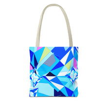 Load image into Gallery viewer, DIAMOND DRIP Tote Bag - Azure Aura